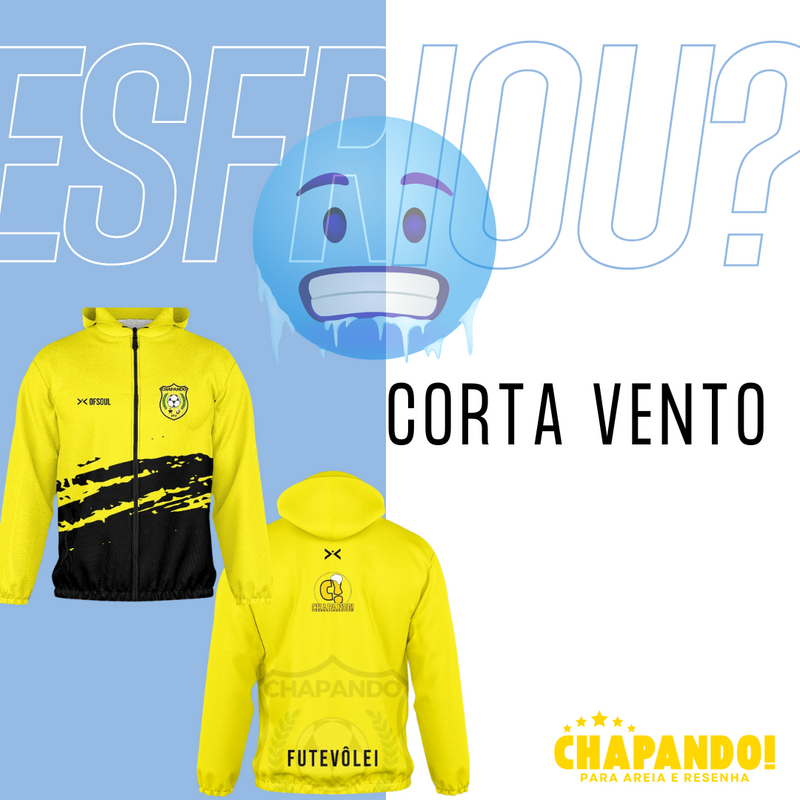 Corta Vento Amarela — Chapando